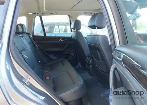 2015 BMW X3 xDrive28I z USA, uszkodzony, nr VIN 5UXWX9C52F0D46675